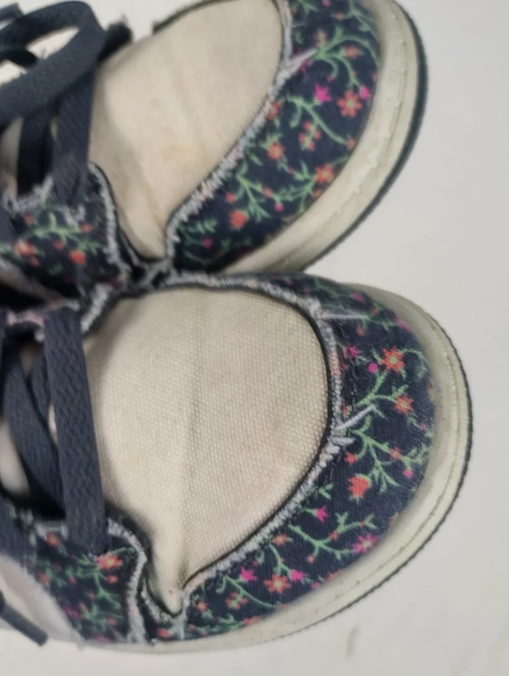 Nike Air Jordan 1 Mid SE Sneakers Girls 1Y Floral Mom Anthracite Sail FJ3452-001